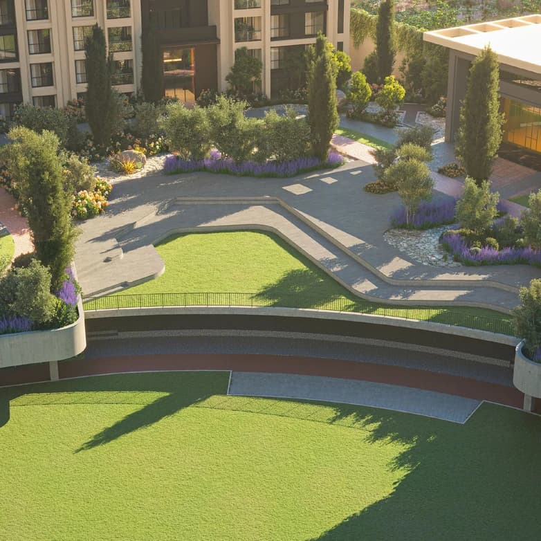 SOBHA OneWorld Mediterranean Serenity landscape
